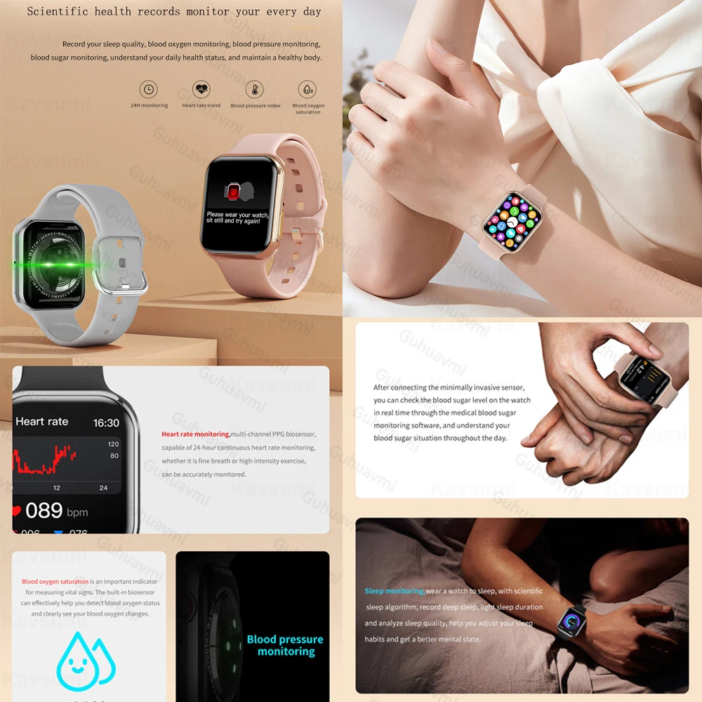 Smart watch 9 Mini men women waterproof NFC