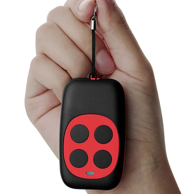 433Mhz 4 Keys Colorful Remote Control RF Wireless Copy Code Remote Electric Cloning Gate Garage Door Auto Keychain for Home 2