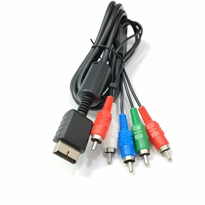 

1.8m/6FT HDTV AV Audio Video Cable AV A/V Component Cable Cord Wire for Sony PlayStation 2 3 PS2 PS3