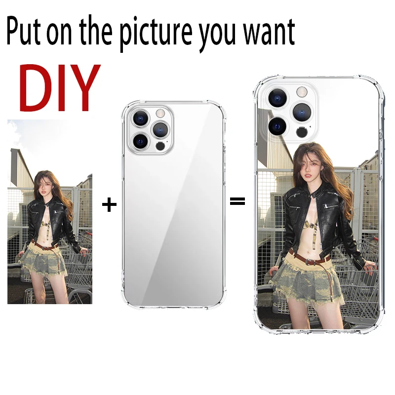 Custom DIY Photo Soft Airbag Shockproof Phone Cover