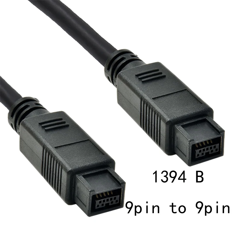 Firewire IEEE 1394 B linea da 9pin a 9pin da 800 a 800 DV cavo di collegamento 1 metro