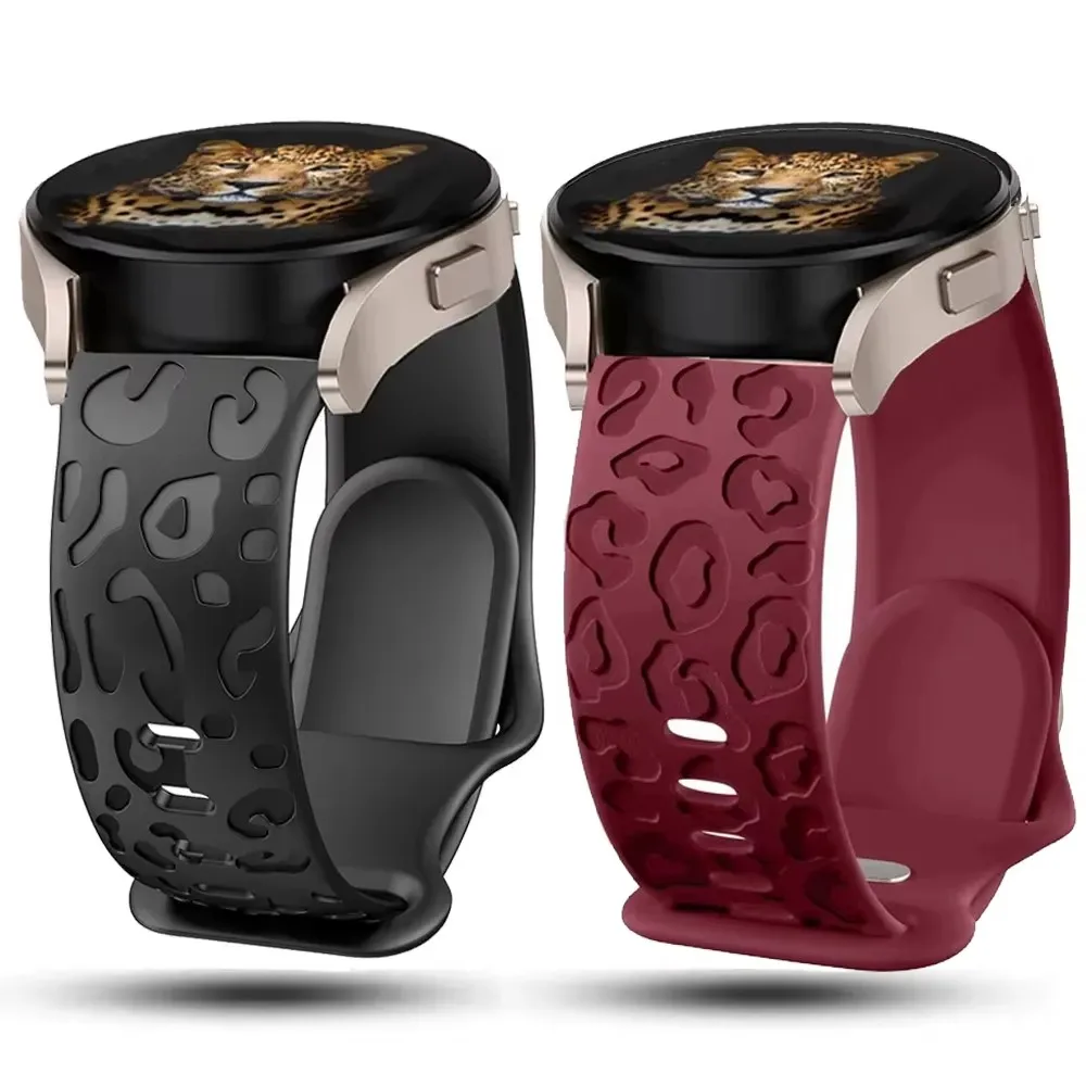 Sport Silicone Ventilated Strap for Smartwatch - Soft Wristband Loop in Breathable Design