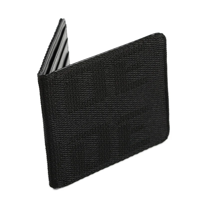 Key Case JDM Style Fabric Purse Wallet Gradation Racing Seat Fabric Canvas Leather Key Case For BRD