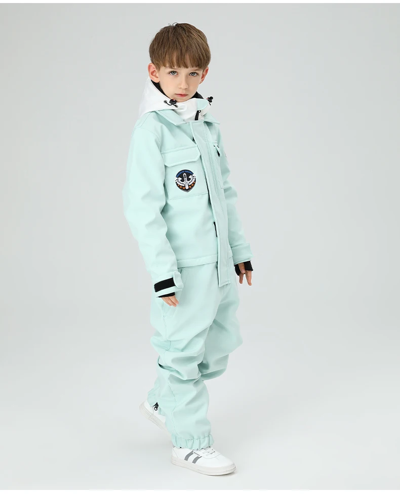 children's one piece snowsuit