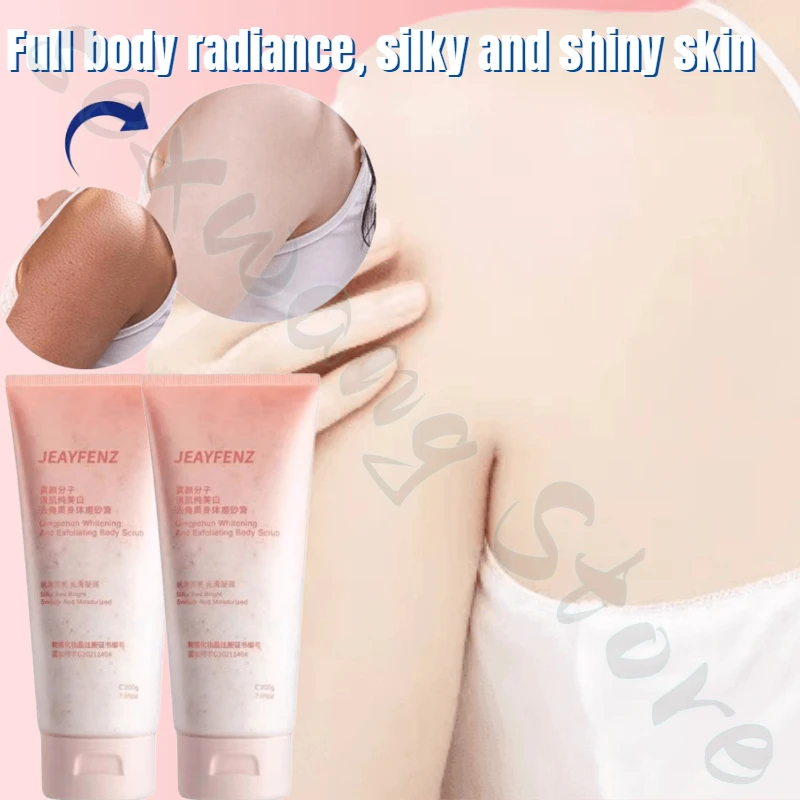 Esfoliante Corporal Limpa, Nutre a Pele, Remove a Pele do Frango, Ilumina a Pele, Esfolia e Rejuvenesce, 200ml