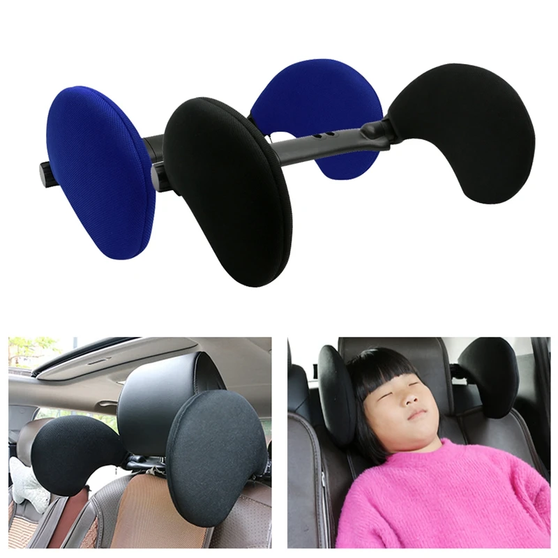 

Adjustable Car Headrest Creative Car Interior Products Children Travel Sleeping Side Lying U-Shaped Memory Foam Neck Pillow Car
