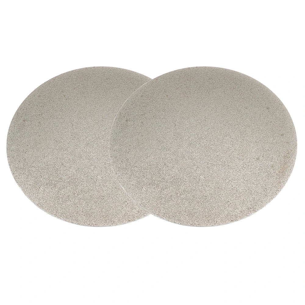 1PCS 12 Inch 300MM Diamond Grinding Disc No Center Hole Abrasive Wheels Coated Flat Lap Disk For Gemstone Jewelry Tools
