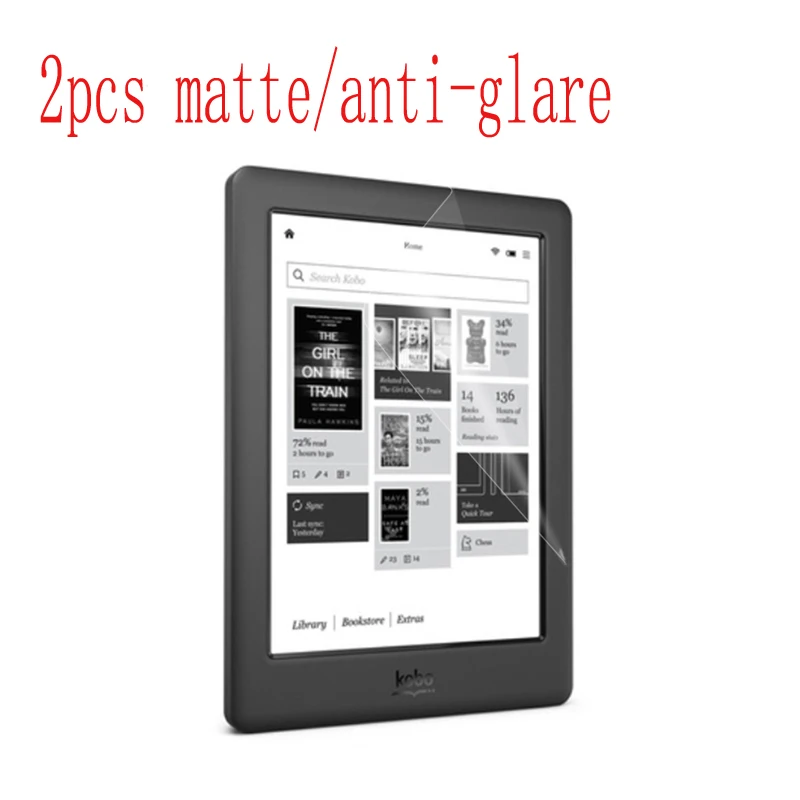Filme Plástico Antiofuscante Matte do Protetor da Tela para Kobo Clara hd Kobo Aura hd Kobo Aura H2o 2023 Kobo Arc Kobo Nia Peças
