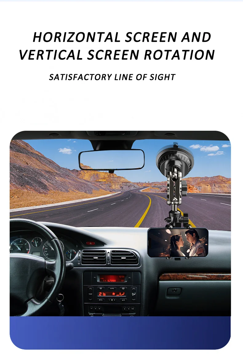 Support de téléphone de voiture à aspiration de bras magique universel Sc7e64403009b475ba6da33ffd70f5adcM