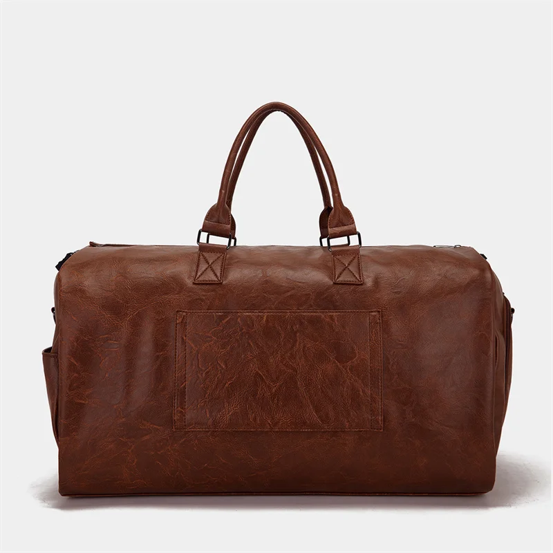 XMESSUN Neue, trendige Faltbare Anzugtasche, modisches Designerstück für Damen und Herren, großes Fassungsvermögen, Handgepäck für Fitness und Reisen_voghion.com