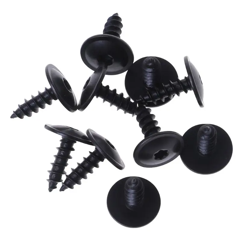 

Engine Cover Undertray Arch Torx Clips Fasteners 10x Torx Truss Head Tapping Fender Screws Suitable for Audi for Volkswagen