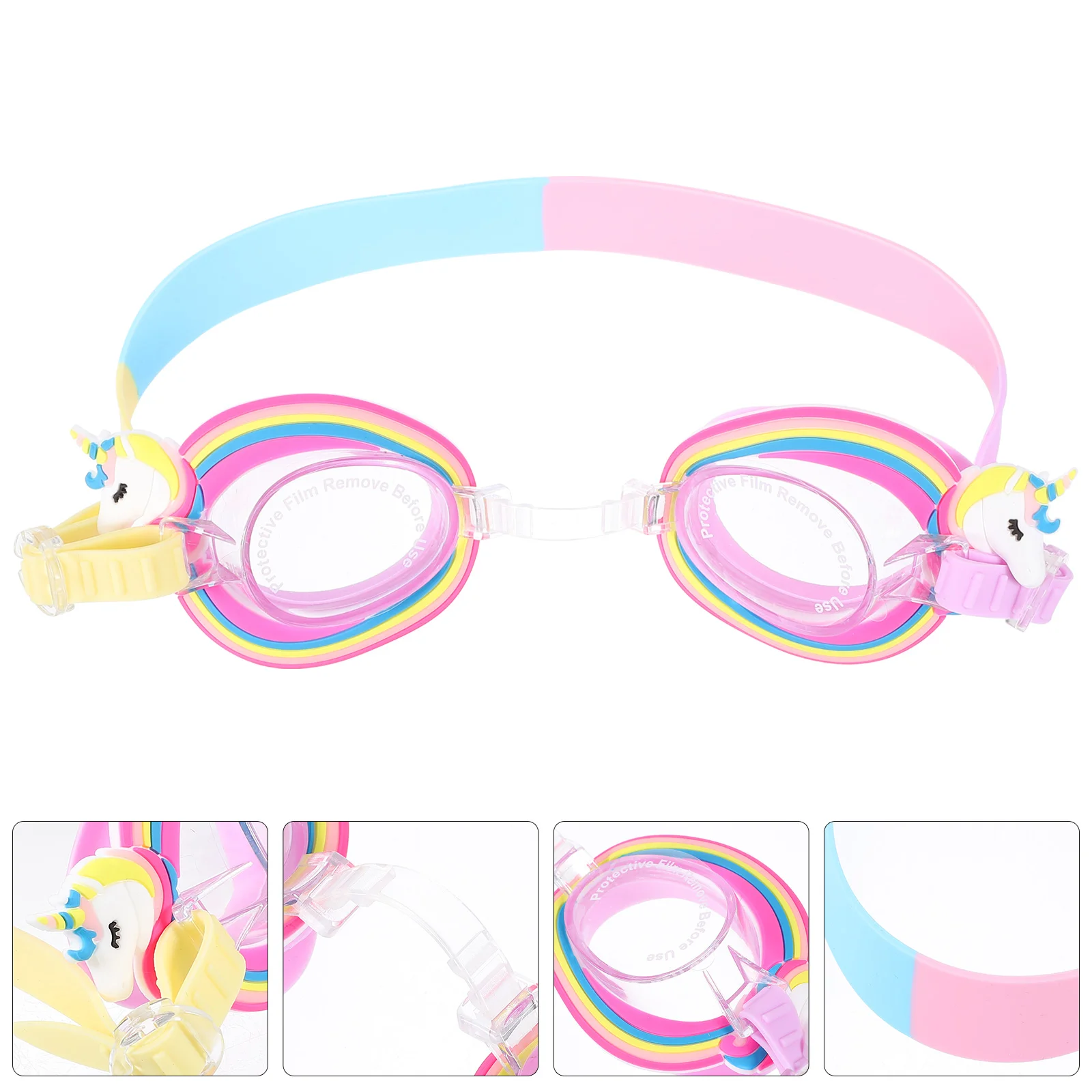 Swimming Goggles Children's Swimming Goggles Anti-fog for Kids Beach Silica Gel Girl