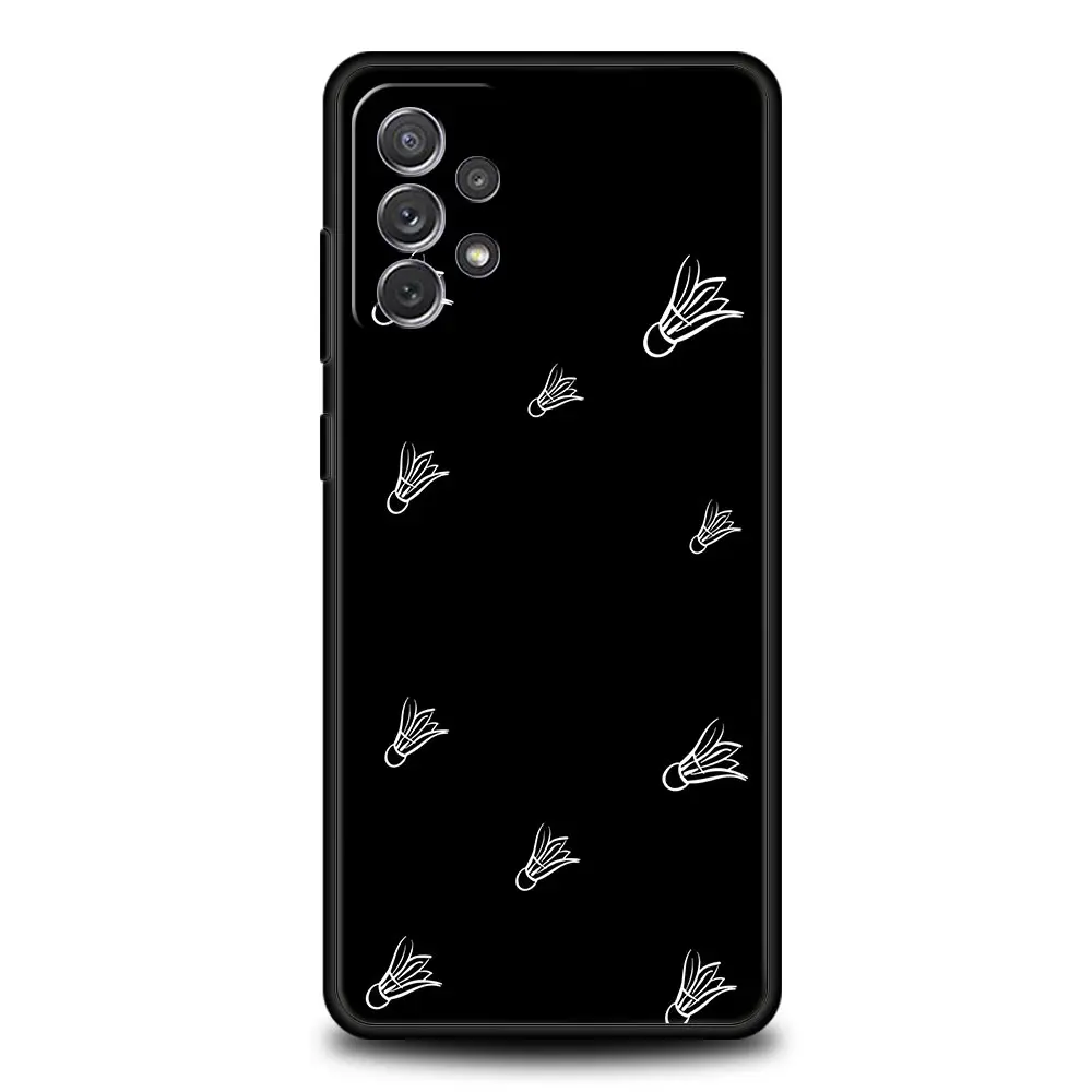 Badminton-Themed Protective Phone Case Cover
