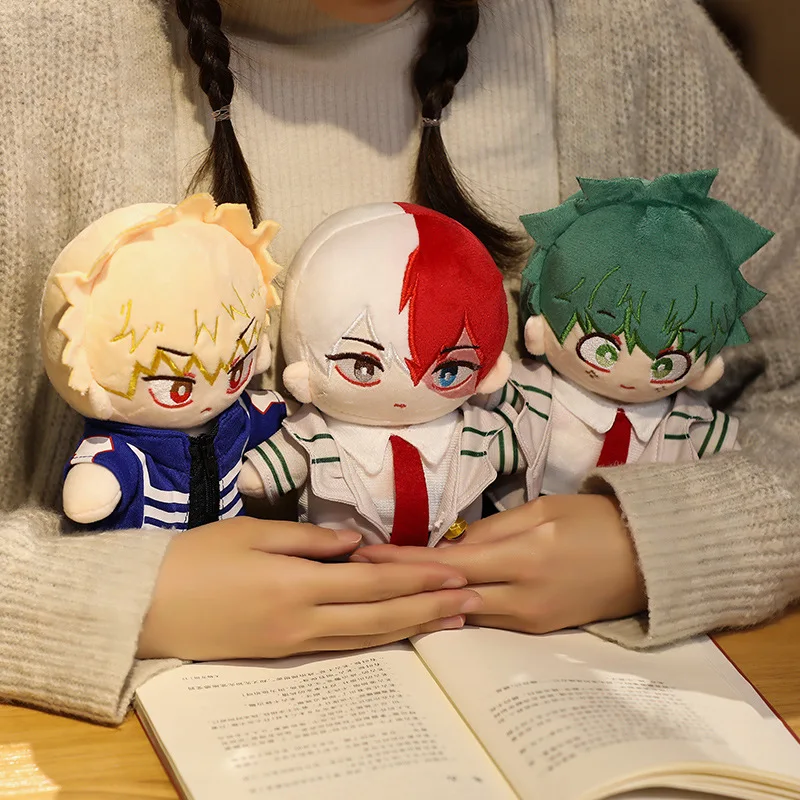 Academia Midoriya Shoto Todoroki Peluche Juguete Peluche De Boku