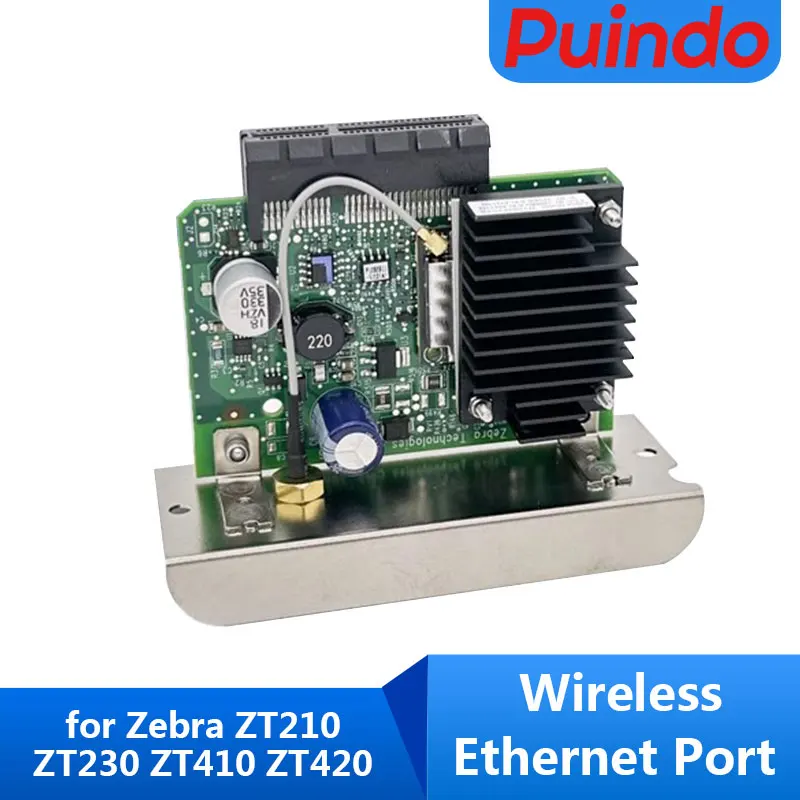 

Original P1037974-001 P1058930-074 Wireless Ethernet Port for Zebra ZT210 ZT230 ZT410 ZT420 Built-in Wired Network Card Printer