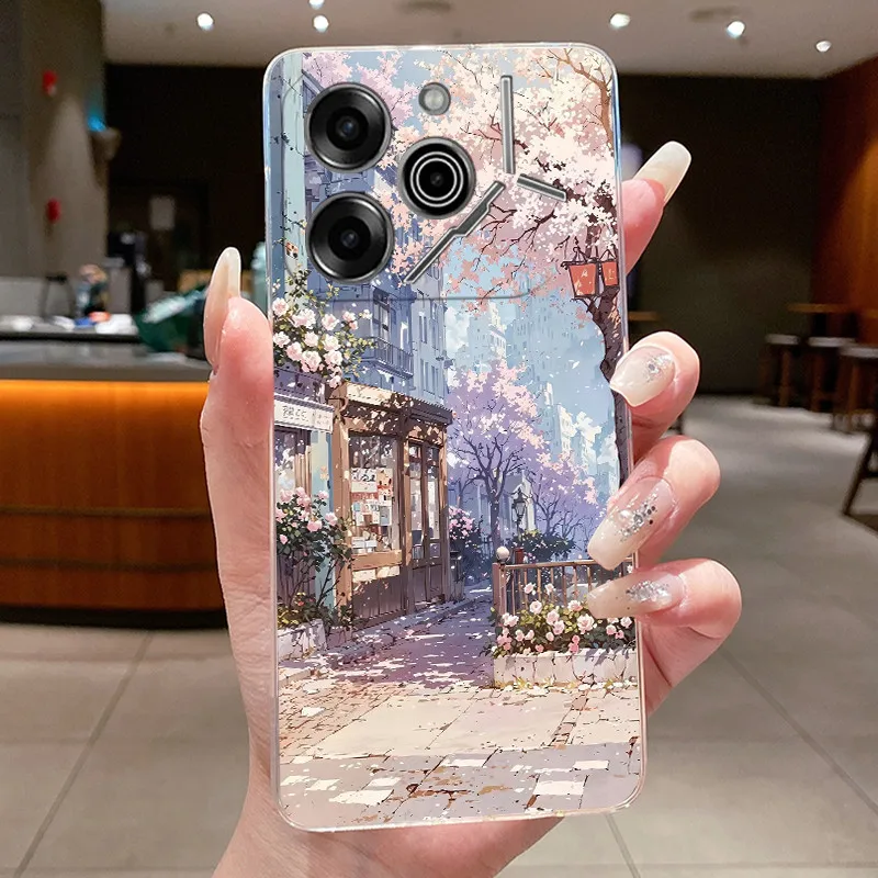 Luxury Dragon Clear Soft Ultra-Thin Slim Phone Case - Cute & Cool Design