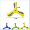 Children Boomerang Soft Three-leaf Cross Adult-kids Interactive Outdoor Toy Early Education Puzzle Decompression Gift 6