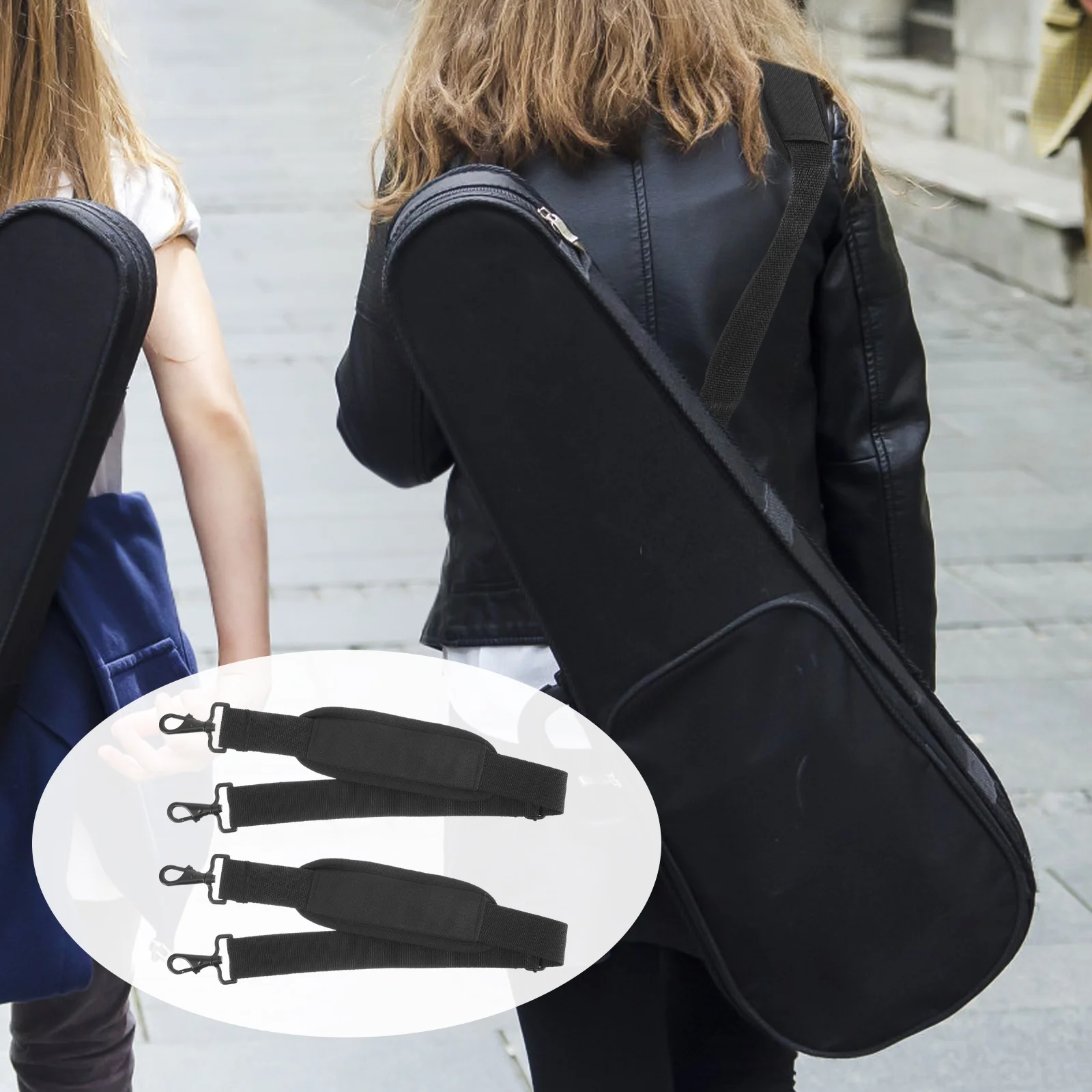 

Replacement Shoulder Straps Padded Bag Straps Violin Case Straps For Briefcase Laptop Nylon Bag Strong Strap For Men Bags