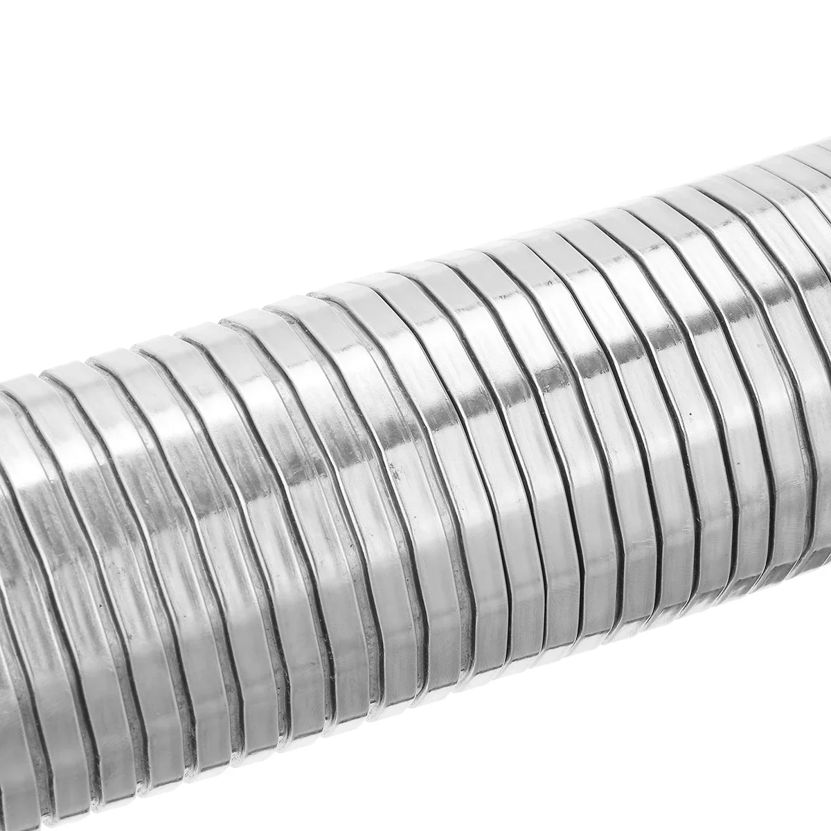 250mm Universal Stainless Steel Exhaust Middle Link Pipe Flexible Polylock Exhaust Pipe Quick Repair Tube exhaust pipe