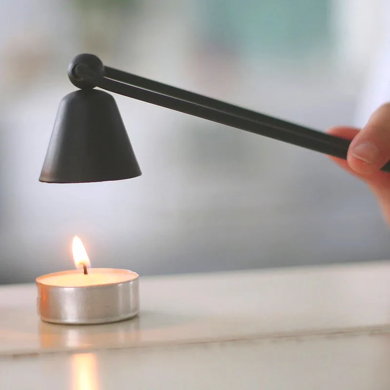Candle Extinguishers Candle Fire Extinguisher Accessories for Tea Light Jar Ornaments Wrought Iron Household Items