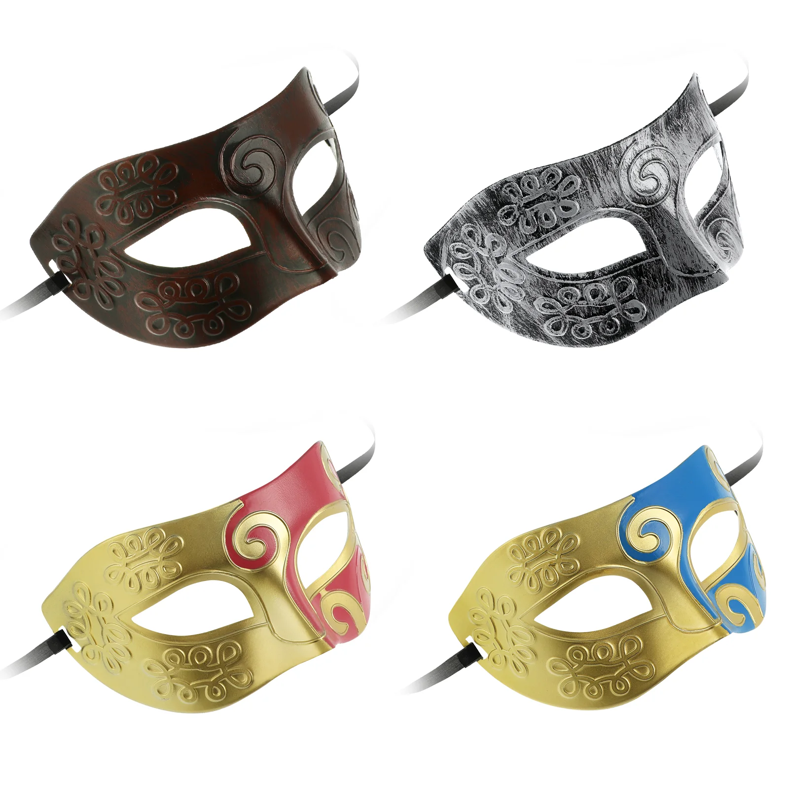 

Dance Mask Halloween Masquerade Fancy Dress Masks Vintage Venetian Style Cosplay Man