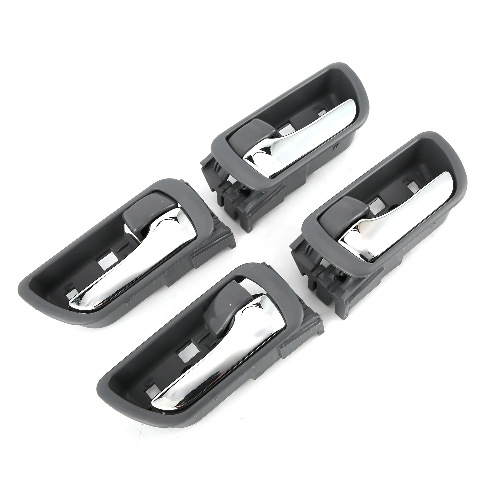 풀 세트 인테리어 도어 핸들 4pcs 인테리어 도어 핸들 운전자 및 승객 측 69206-33030 Camry 2002-2006 Passenge에 적합