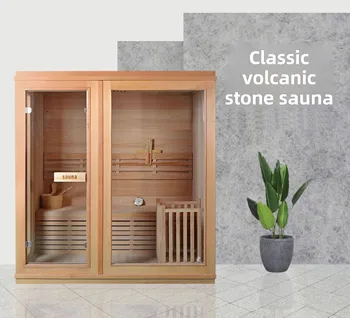 Sauna Room Household Sweating Steam Room Beauty Salon Commercial Volcanic Stone Sauna Furnace 1