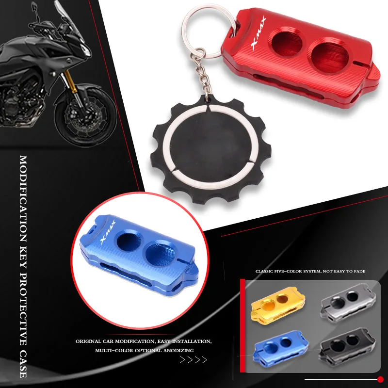 

For YAMAHA XMAX X-MAX 125 250 300 400 NMAX125 NMAX155 N-MAX NMAX 125 155 Motorcycle CNC Key Cover Case Shell Keys Protection