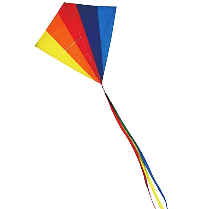 New Arrive Outdoor Sport Rainbow Rhombus Kite / Diamond Kites For