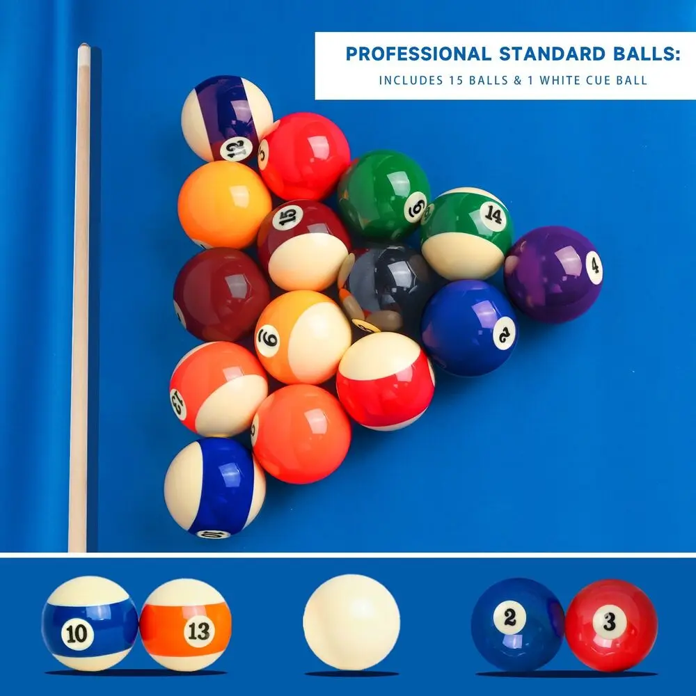 Standard Regulation Size Billiard Balls Set 16-Piece Pool Table Balls Set 5