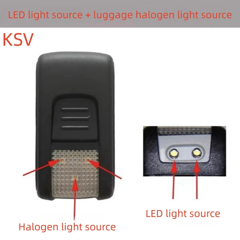 Magnetic flashlight luggage light 3T0947509 3T0947417 3T0947417E for Skoda Superb Yeti Octavia Kodiaq Karoq VW Tiguan lamp holder led work light holder light bulb socket light holder