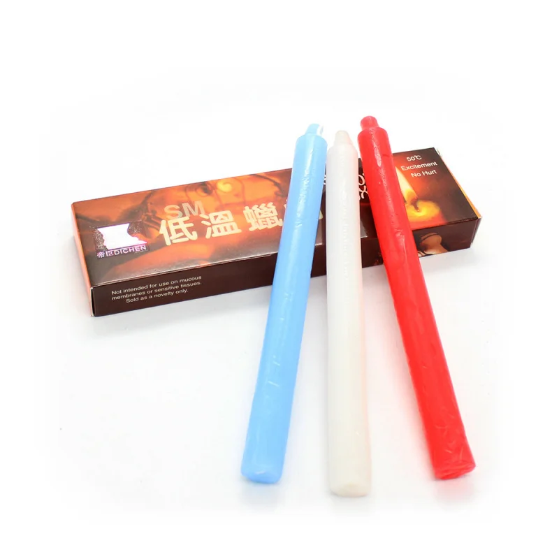SMSexy Adult Sex Product Low Temperature Candles Long Three Short Three Short Thick Torch Mei Mei Sexy Candle Wax Drip