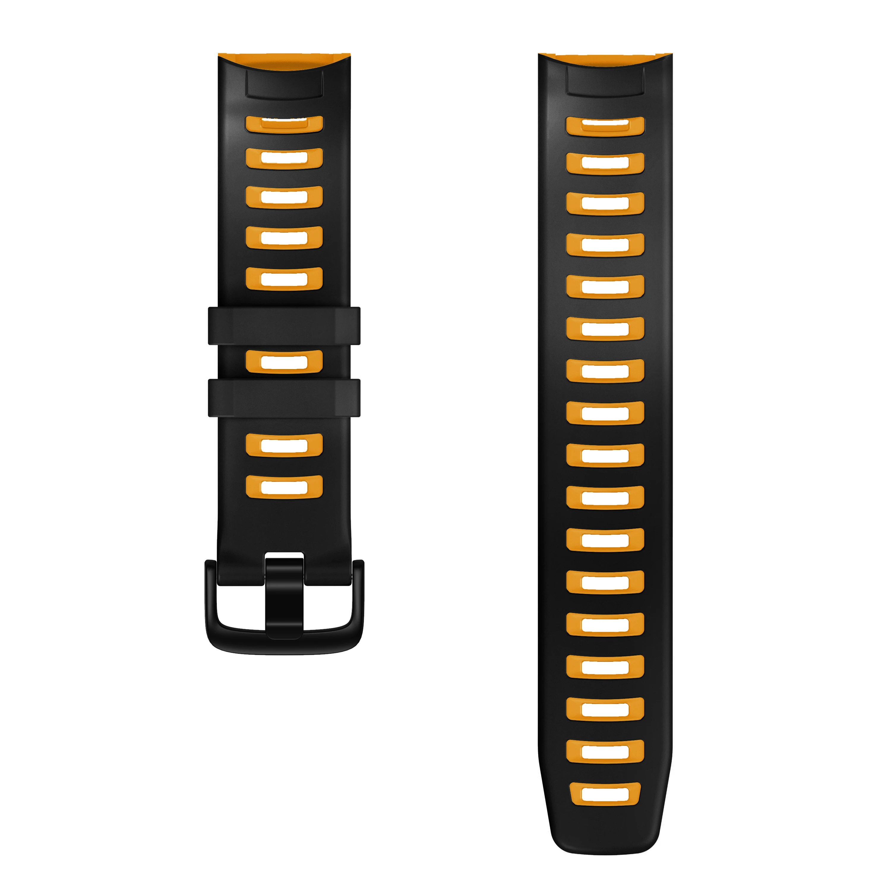 Garmin Instinct2 Dual-Color Silicone Strap - Soft Rubber 22mm Wristband