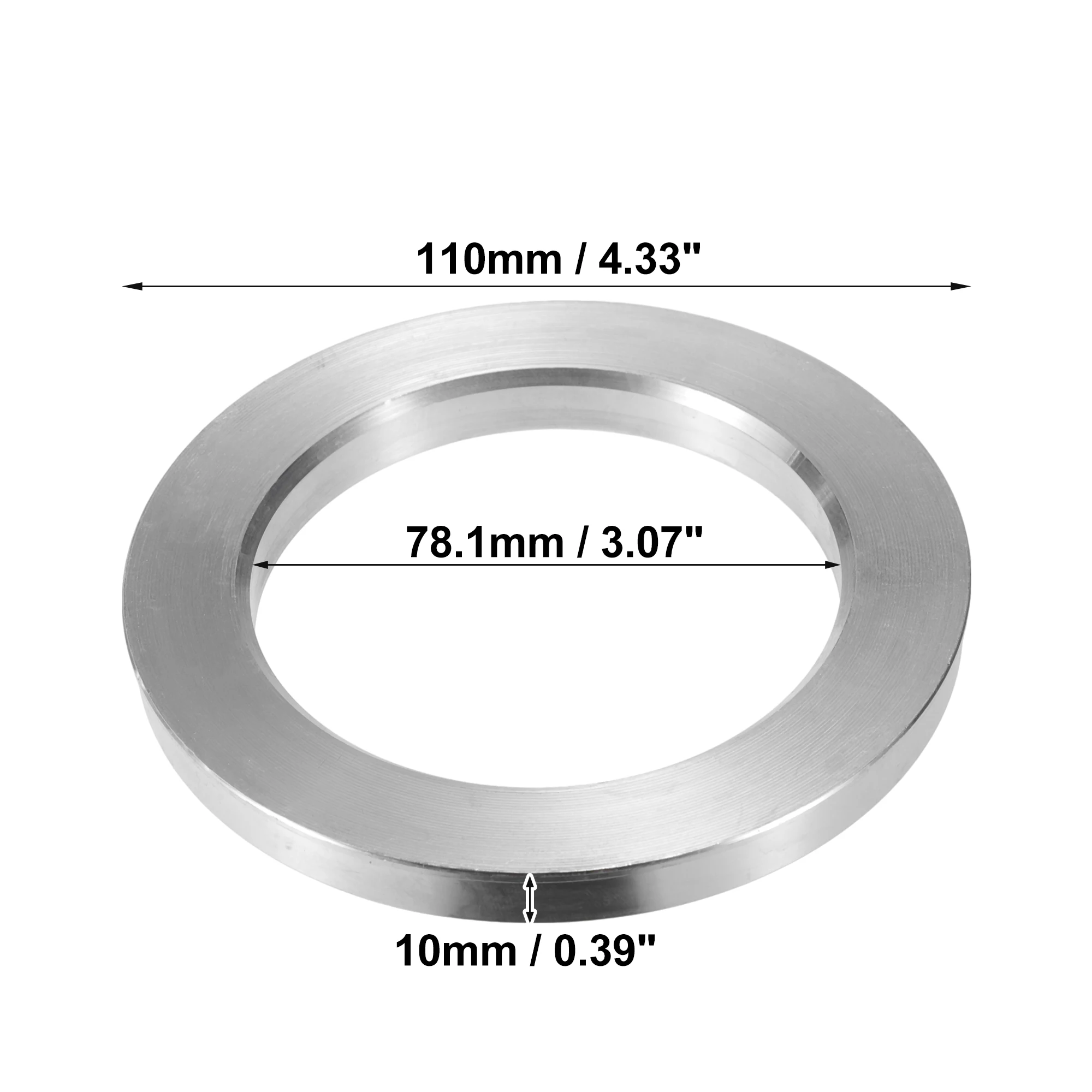 UXCELL UXCELL 4pcs OD 100.1mm 106.1mm 108mm 110mm to ID 67.1