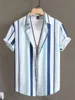 Tokyo Printed Short Sleeved Shirts Men's Summer Beach Shirt Hawaii Casual Vacation Tops New Men's Quick Drying Trendy Clothing 4