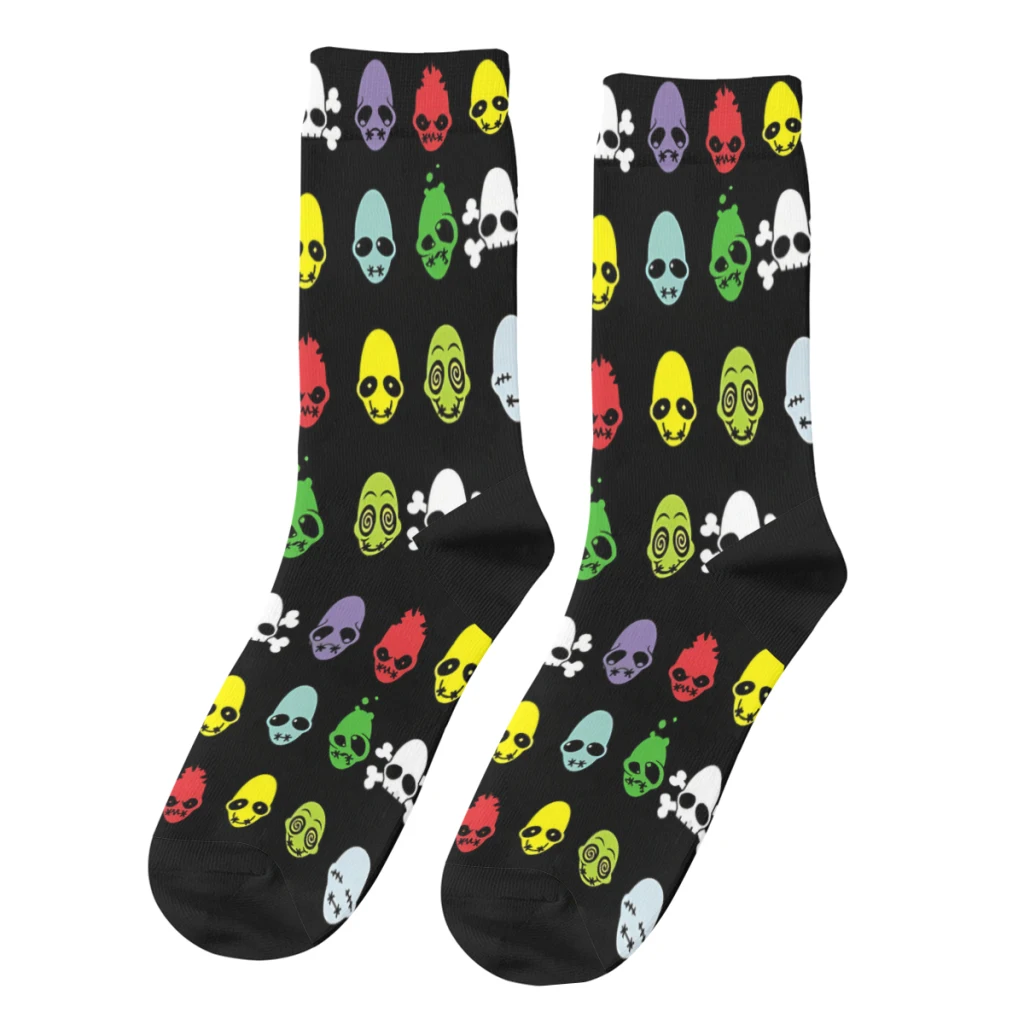 

Oddworld Mudokon Funny Men's Socks Vintage Alien Hip Hop Novelty Crew Sock Gift Pattern Printed
