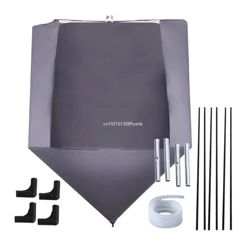 Convenient Kit Air Conditioner Cover Cleaning Catch Bag Cleaning Cover Waterproof Fabric Service Bag Fabric Material