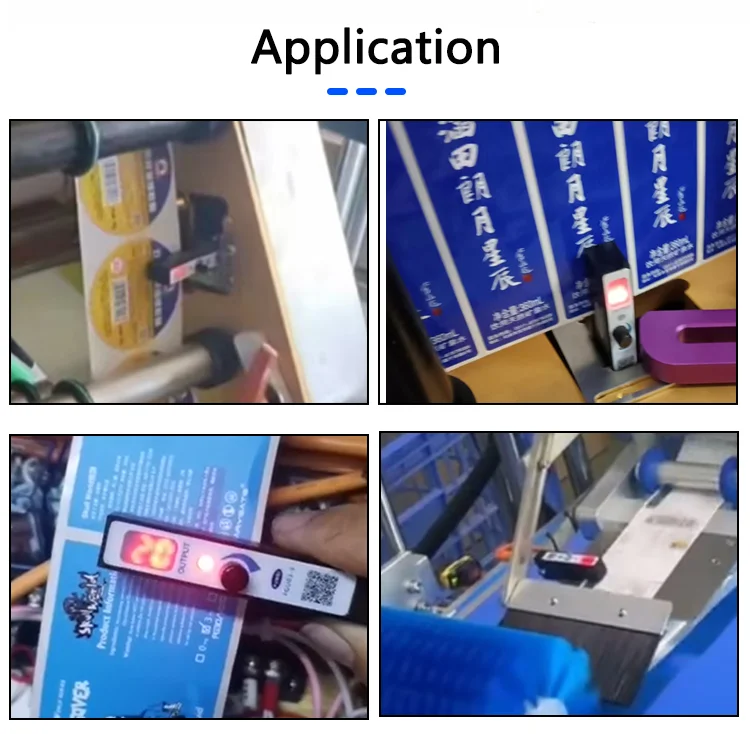 FUWEI FGU03-S Nicht transparenter Etikettensensor aus Aluminiumlegierung M8 4PIN Schlitztyp Photoelektrischer Etikettensensor Transistorschlitztyp – Detail 7