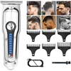 Silver Stainless Steel Hair Clipper For Profressional Barbers & Personal Self-Cutting Trims All Types Of Hair, Beard, Mustache 4
