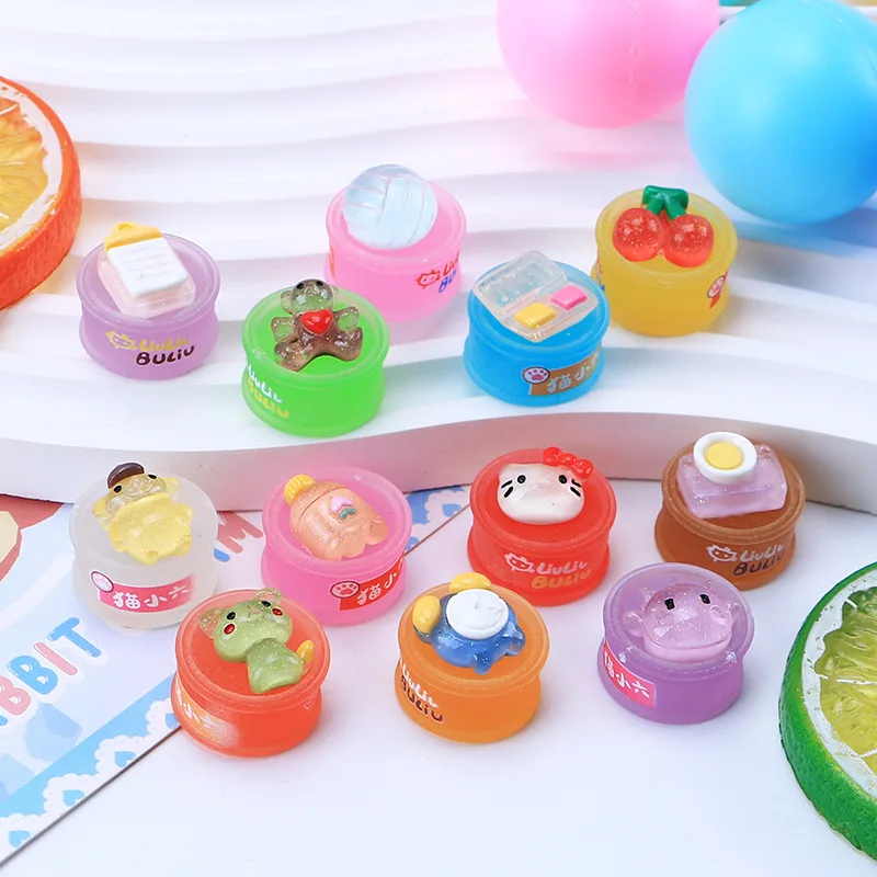 

100 шт., баночки для скрапбукинга, 19 мм