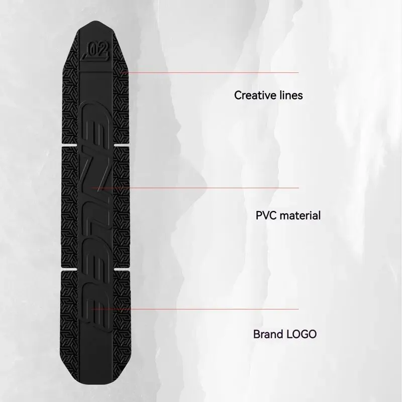 Mountain Bicycle Frame Protective Silicone Bottom Sticker MTB Road Bike Anti-Collision Waterproof Protective Film bike frame stickers