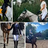 MXLLINA Button Zipper Horse Riding Pants Women Equestrian Leggings Breeches Competition Full Silicone Sports Tights Equipment 6