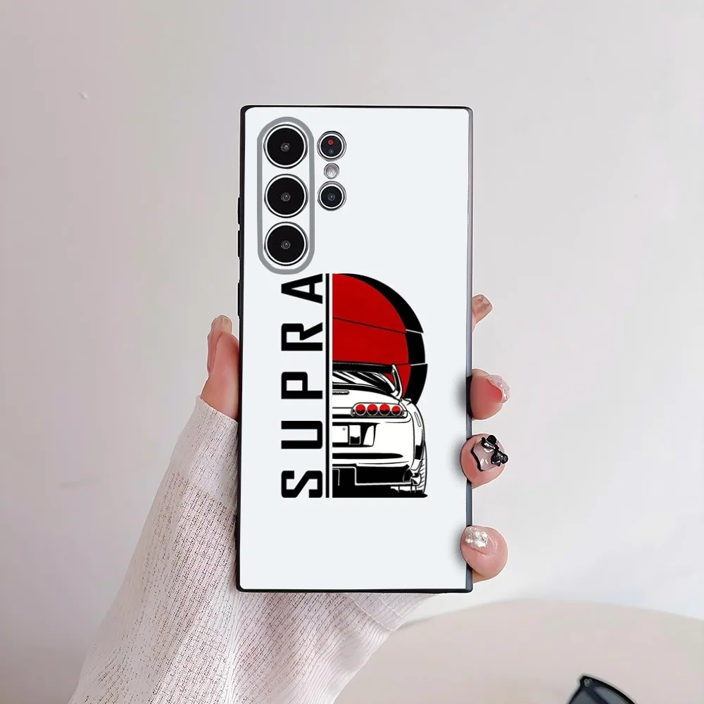 Japanese S-Supra Car Frosted Non-Slip Full Cover Phone Case