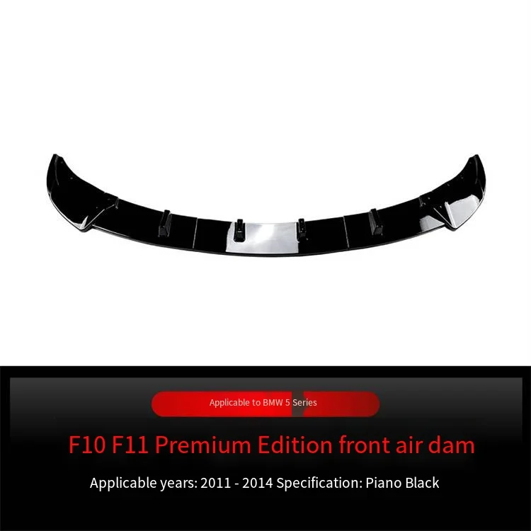 2011-2014 5 시리즈 F10 F11 럭셔리 에디션 프론트 립 프론트 범퍼 코너 커버 개조 부품에 적합