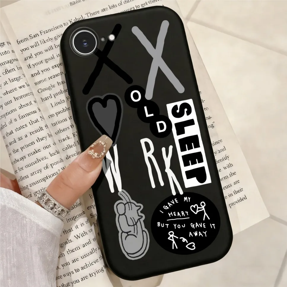 Sleek Full Protection Silicone Phone Case with Modern Design