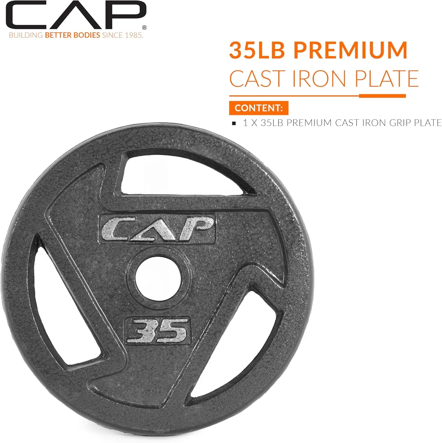 2-Inch Grip Weight Plate | 35 lb, Single 2
