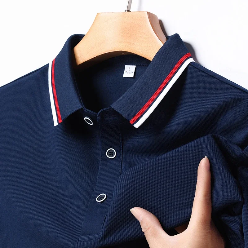 2025 جديد رجال الأعمال عادية قميص بأكمام قصيرة بلو...