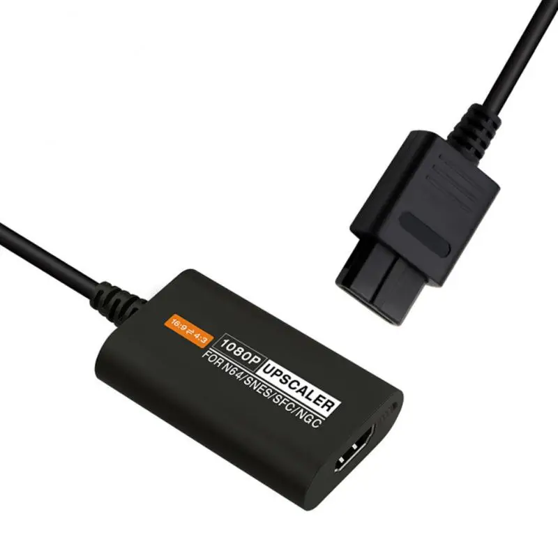 N64 To HDMI Converter - Plug & Play Adapter For Nintendo 64, SNES & GameCube To Modern HDTVs