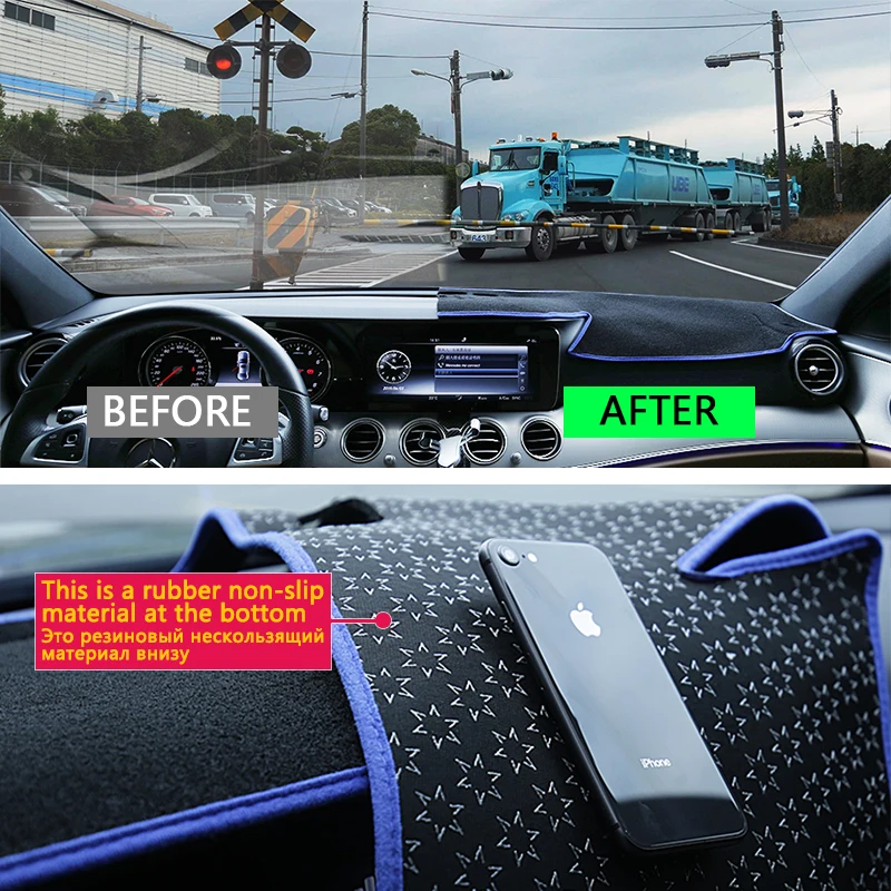 pour Lexus RX 350 450H 2010 2011 2012 2013 2014 2015 YXNVK Anti-Slip Dashboard Pad Cover Tapis Sun Shade Dashmat Dashmat 