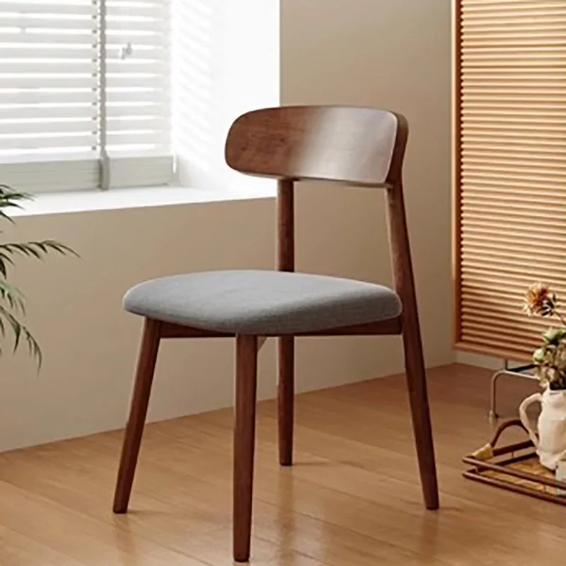 

European Luxury Dining Chairs Modern Wood Trendy Nordic Dining Chairs Yellow Kitchen Sedie Sala Da Pranzo Home Furniture